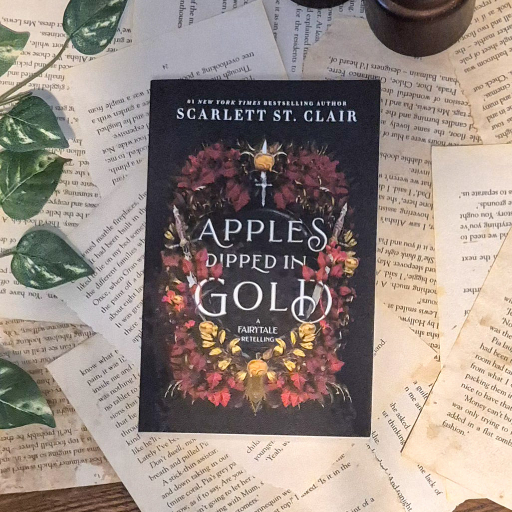 Apples dipped in gold paperback by scarlet st clair