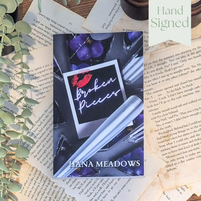 Broken pieces by Hanna meadows book cover