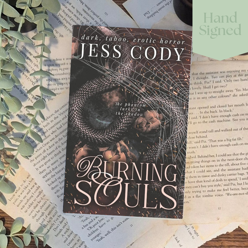 Burning souls by Jess Cody book cover