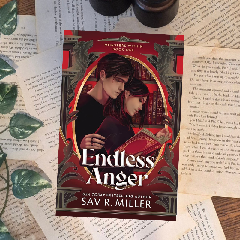 Endless anger by Sav. R Miller book cover