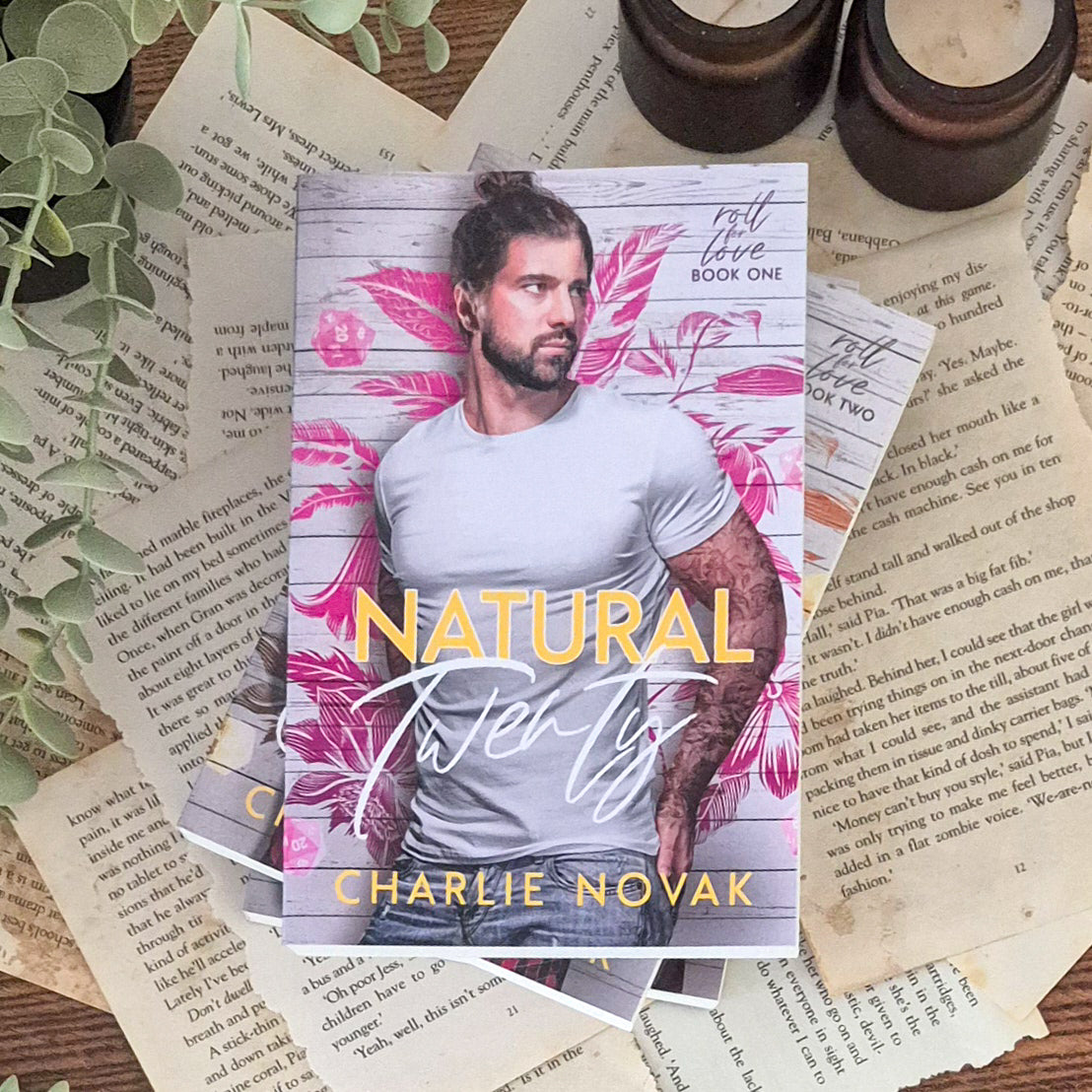 Natural twenty paperback by charlie novak. Book 1 in the roll for love series