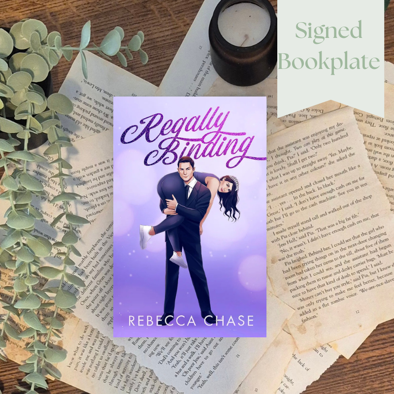 Regally binding by Rebecca Chase book cover