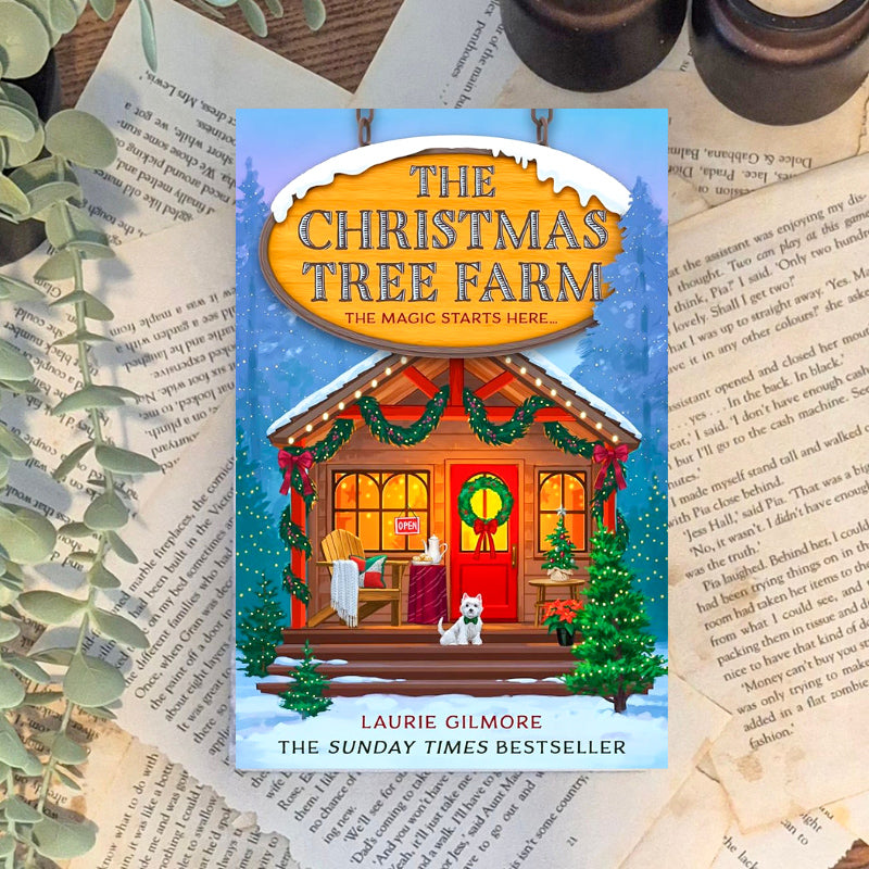 The Christmas Tree Farm by Laurie Gilmore. Paperback