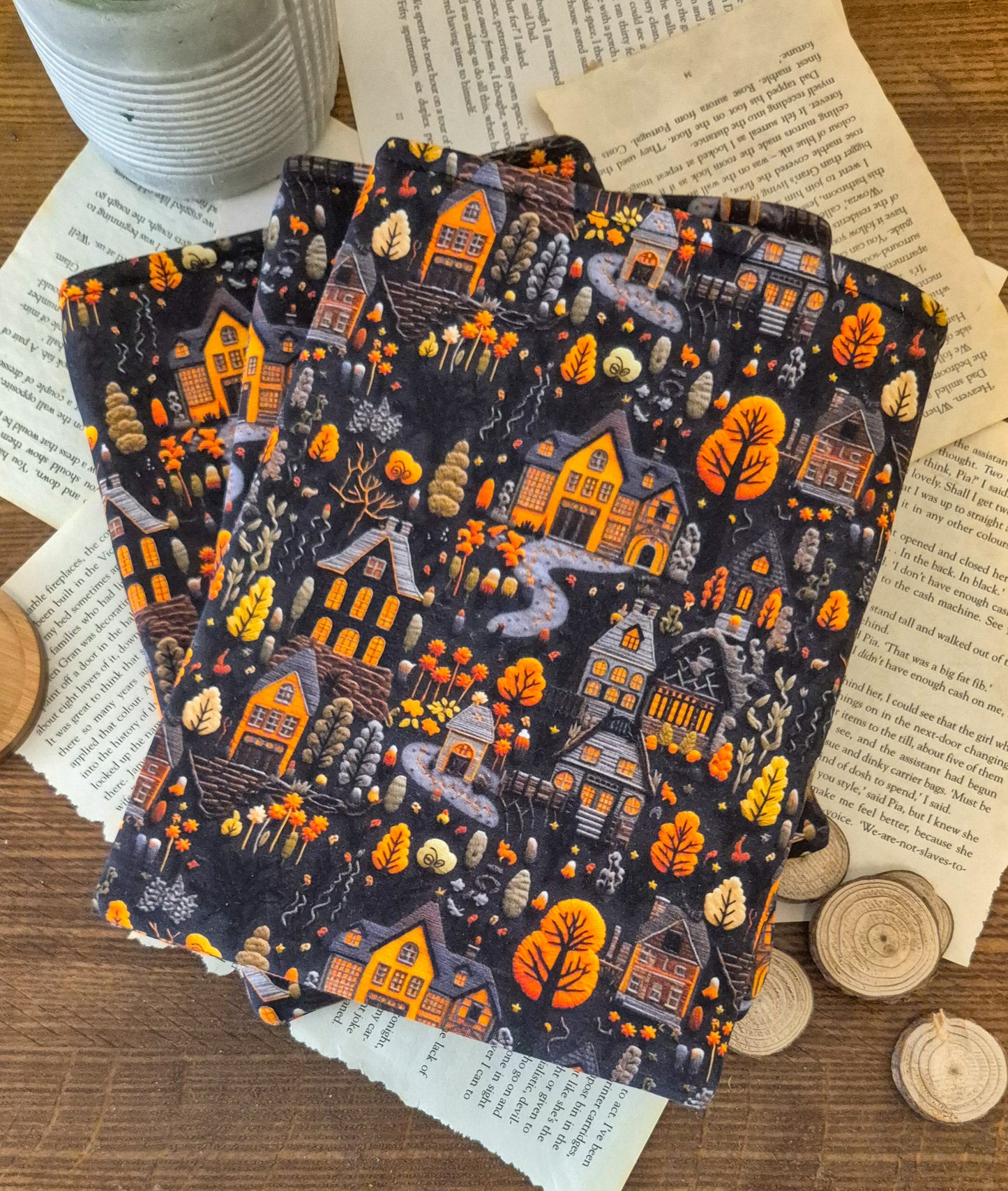 Autumn Vibes paperback booksleeve