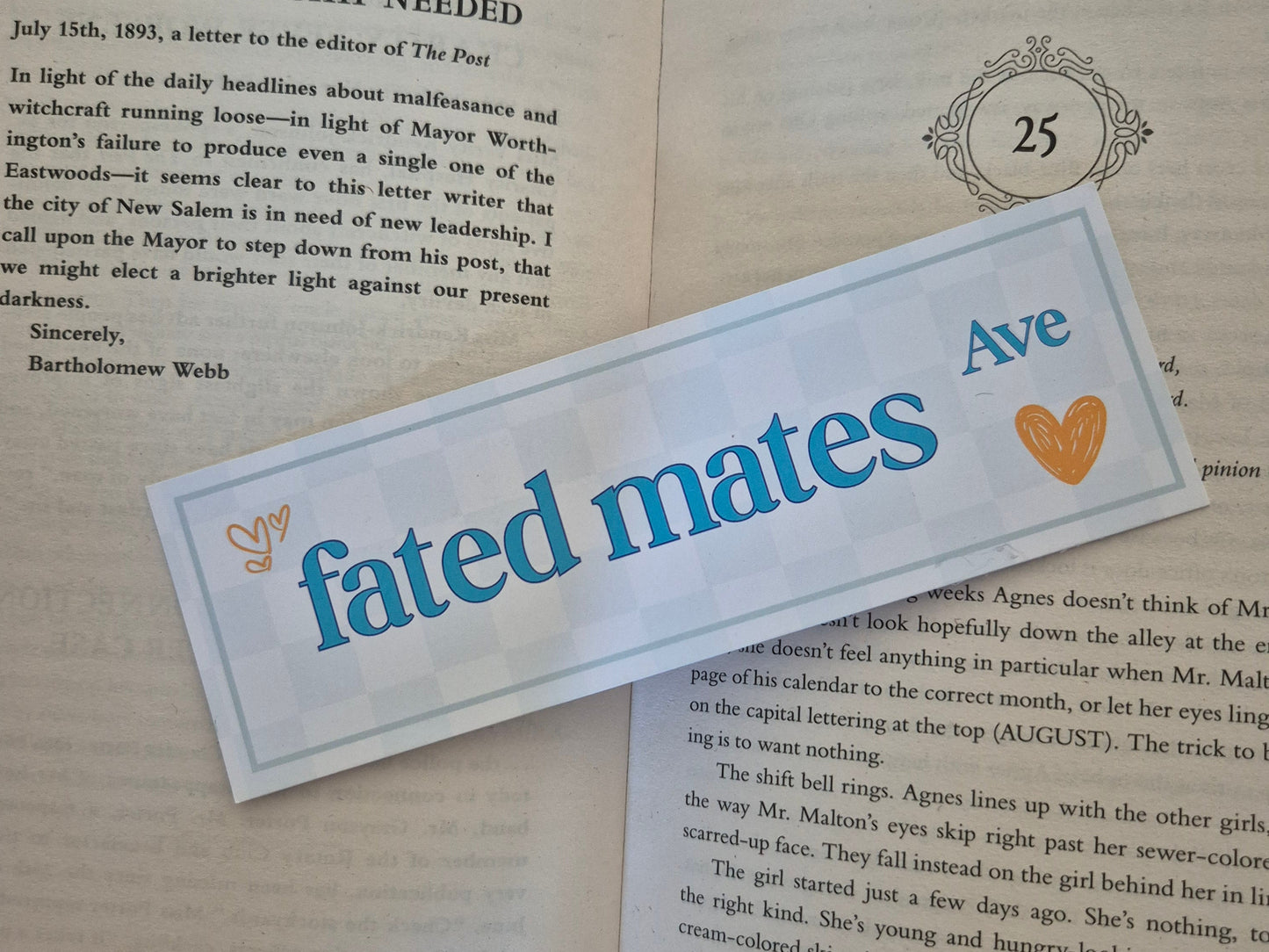 Fated Mates Trope Bookmark