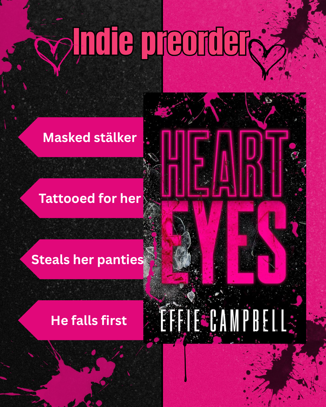 Heart Eyes by Effie Campbell- The Lovesick Duet #1