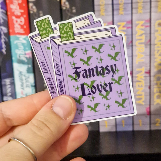 Fantasy lover sticker by Slinky Sketches
