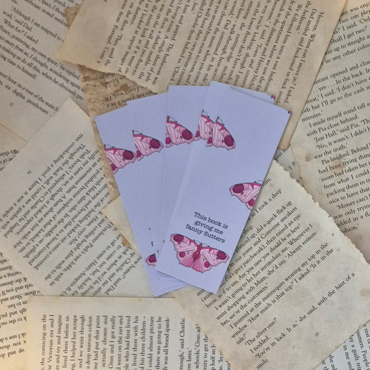 Fanny Flutters bookmark by Slinky Sketches