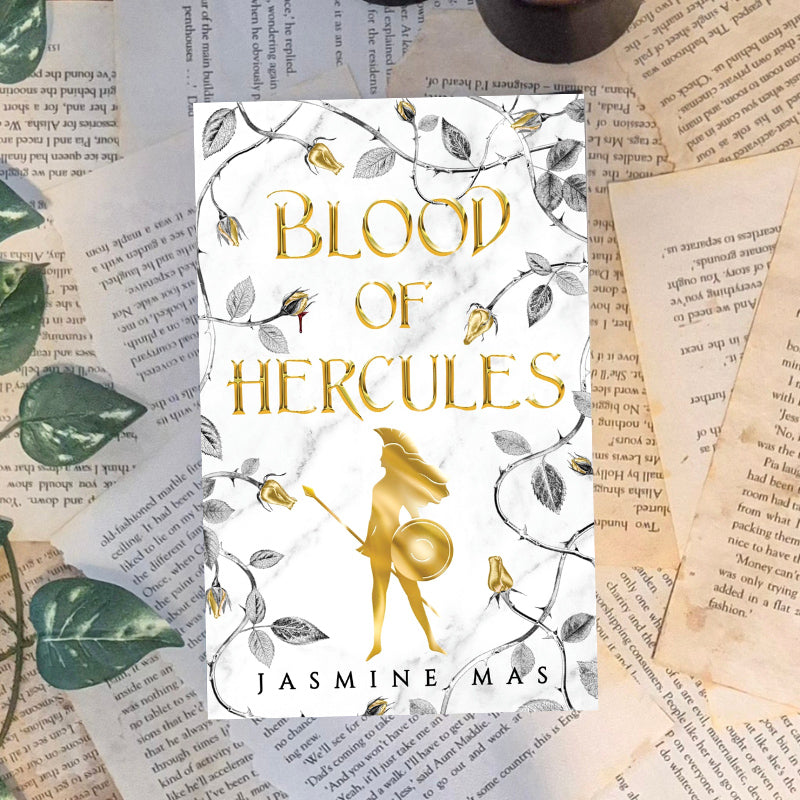 Blood of Hercules by Jasmine Mas. Special edition hardback