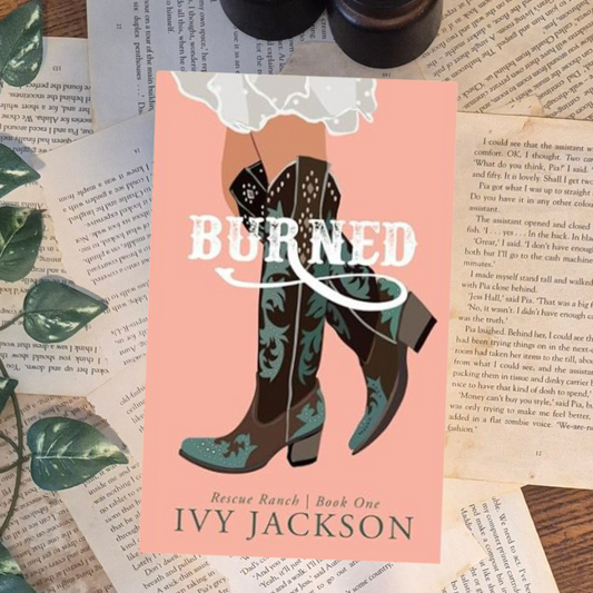 Burned by Ivy jackson book cover 