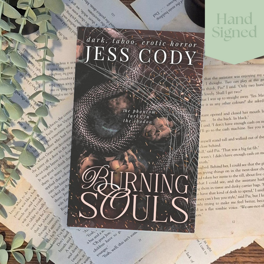 Burning souls by Jess Cody book cover 