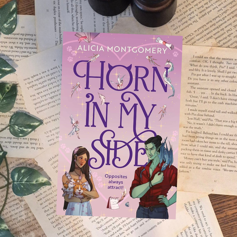 Horn in my side by Alicia Montgomery book cover 