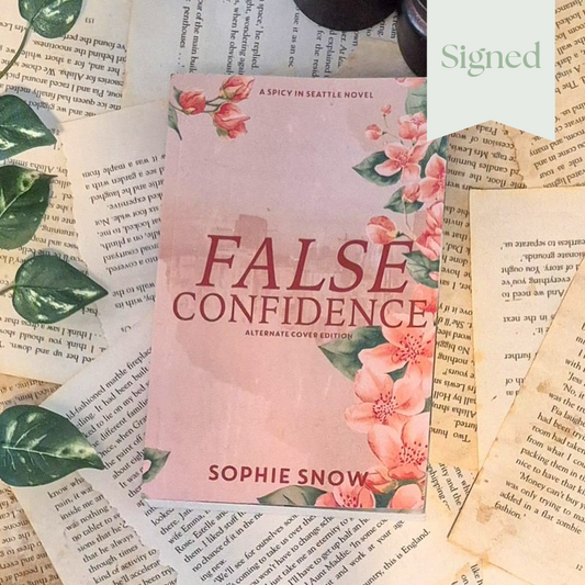 False Confidence by Sophie Snow (alternative cover)