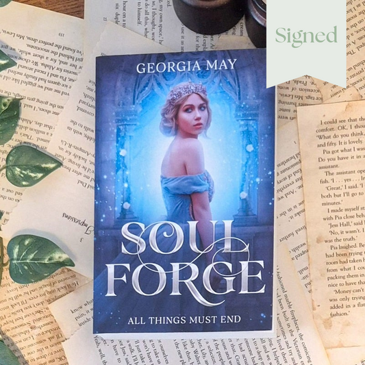 Soul forge by georgia may. Signed paperback 
