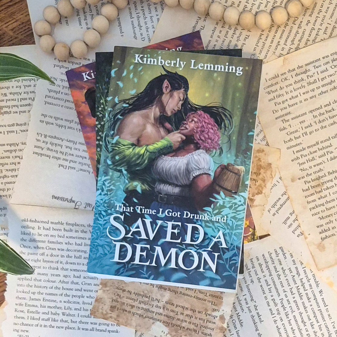 That time i got drunk and saved a demon paperback by kimberley lemming. Book 1 in the mead mishap series