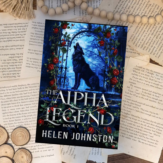 The alpha legend by Helen Johnston book cover 
