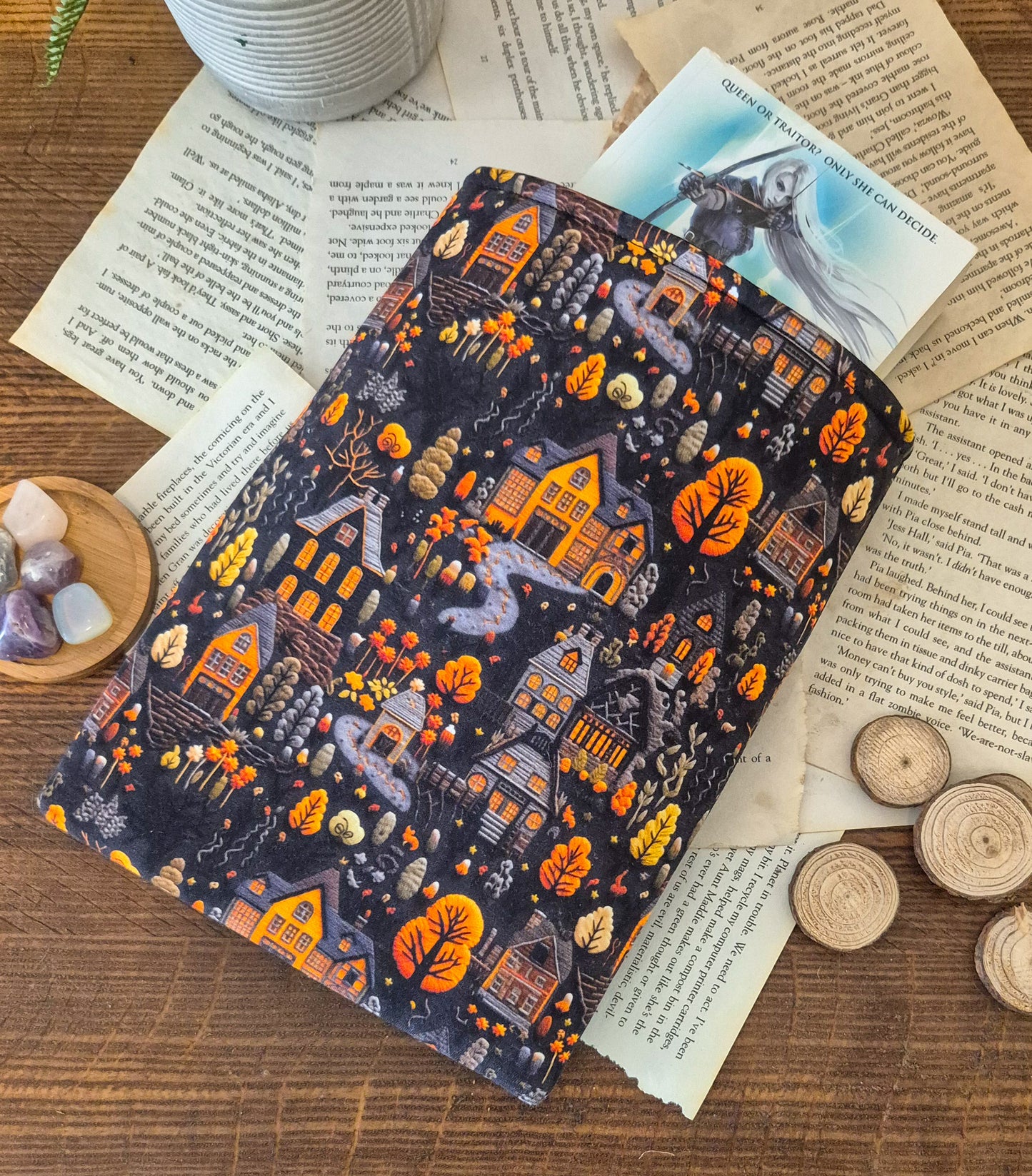 Autumn Vibes paperback booksleeve