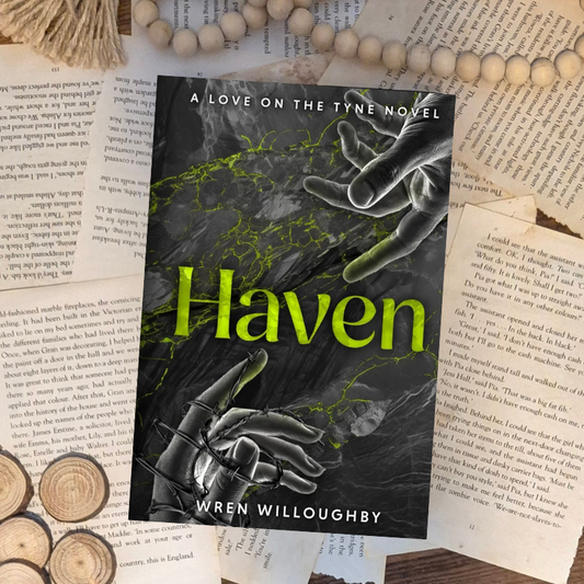 Haven by wren Willoughby hardback book cover 