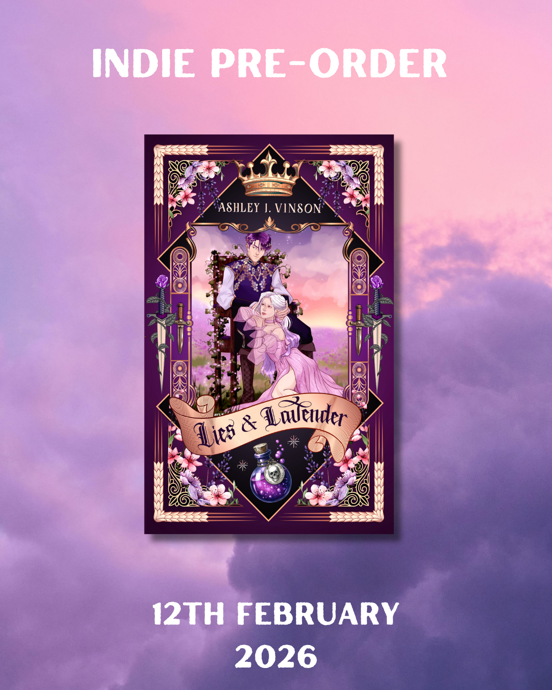 Lies and lavender by Ashley J vinson pre order incentive 