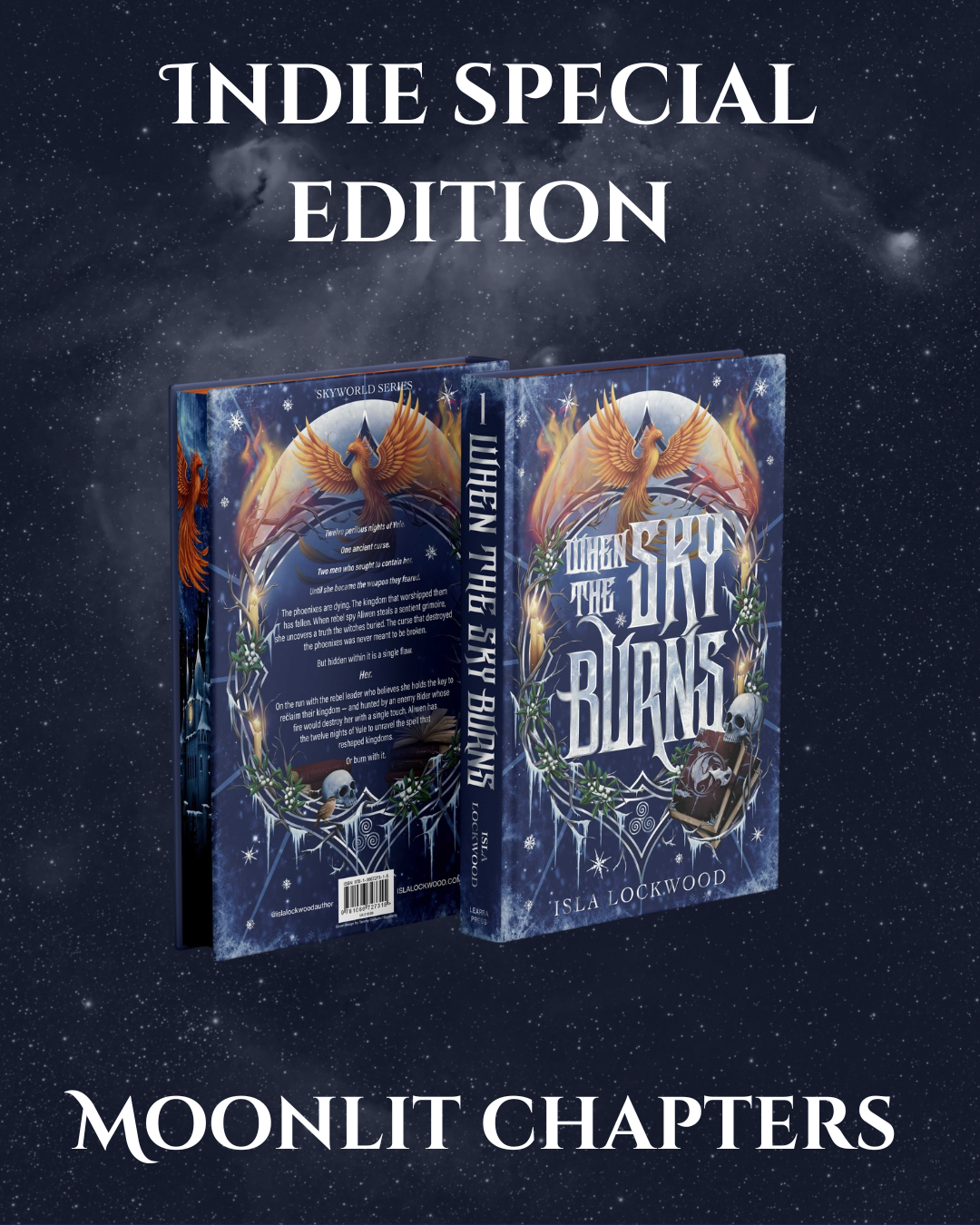 When the Sky Burns by Isla Lockwood Exclusive Indie special edition  [ PRE ORDER ]