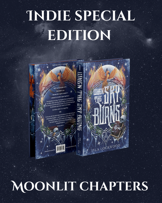 When the Sky Burns by Isla Lockwood Exclusive Indie special edition  [ PRE ORDER ]