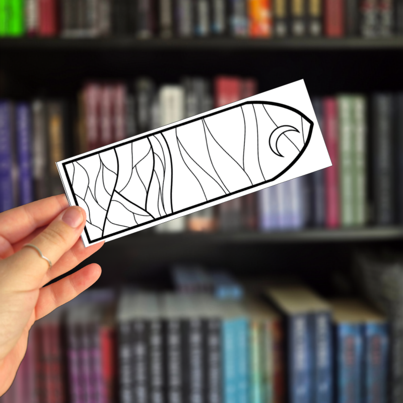 Colour your own bookmark