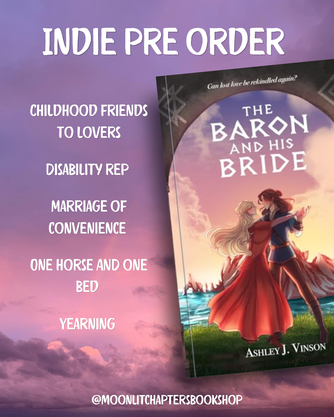 The Baron and his Bride by Ashley J. Vinson {PRE ORDER}