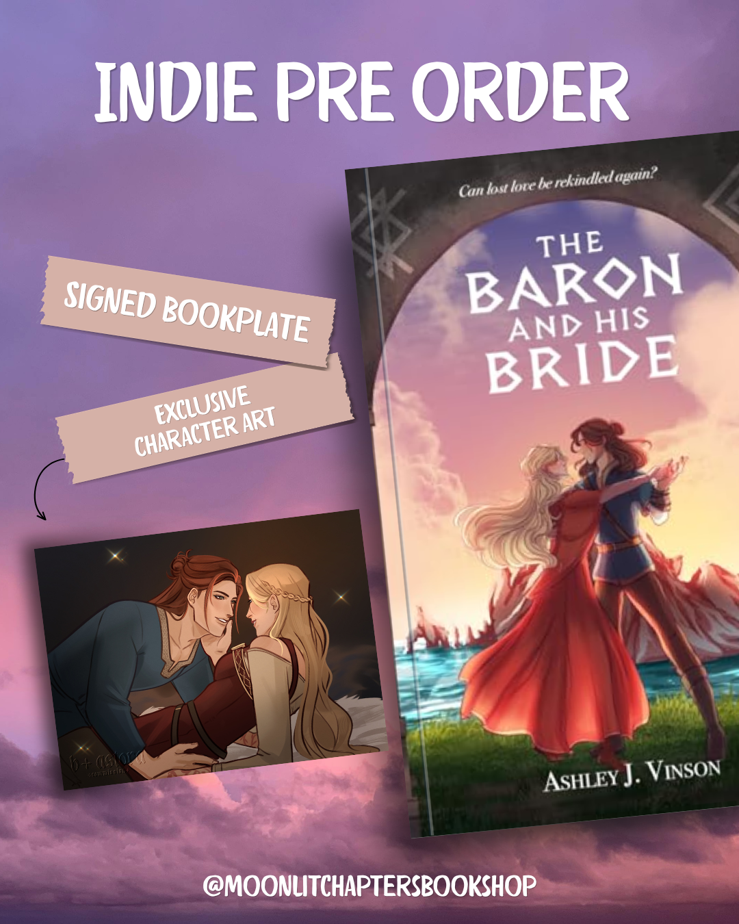 The Baron and his Bride by Ashley J. Vinson {PRE ORDER}