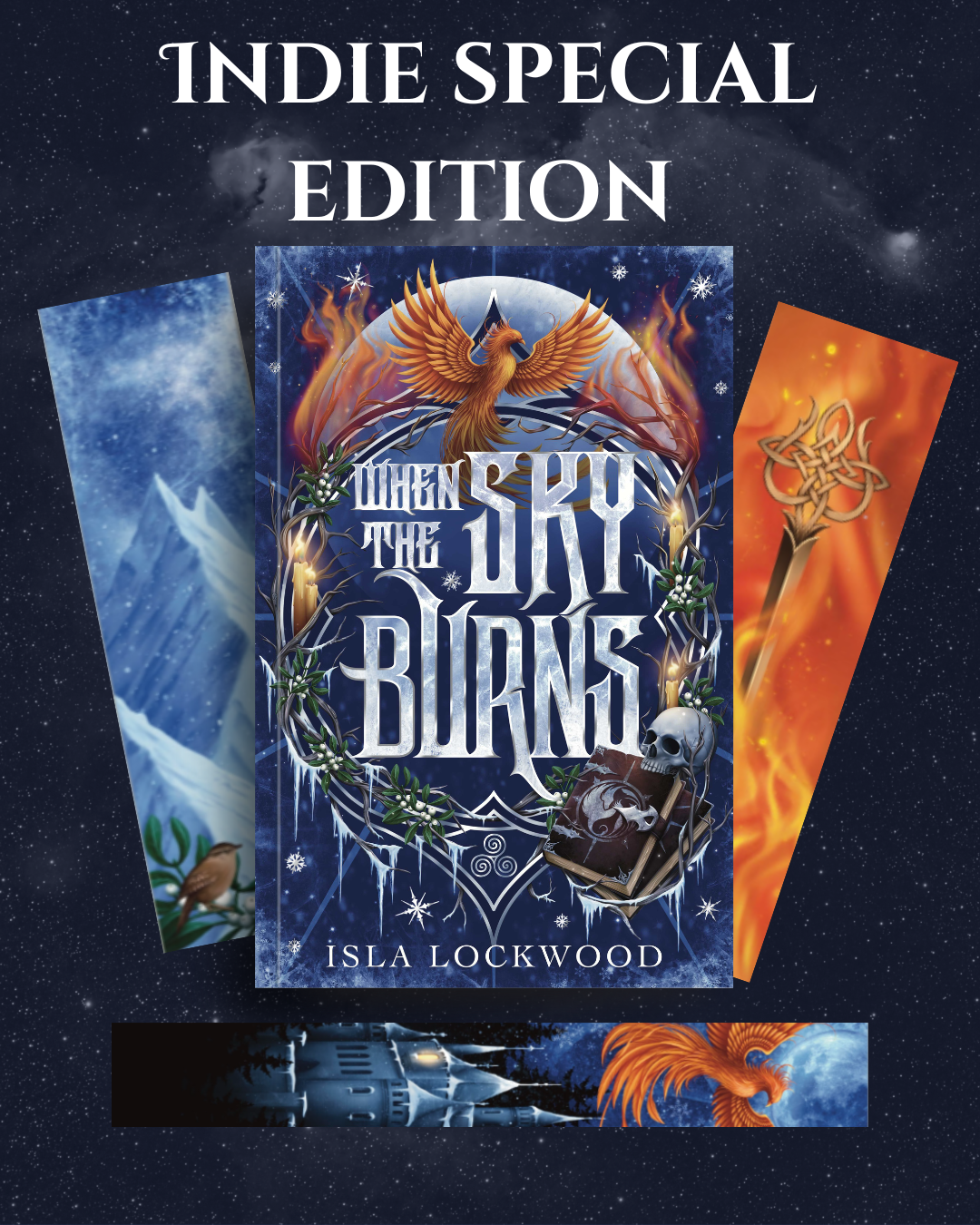 When the Sky Burns by Isla Lockwood Exclusive Indie special edition  [ PRE ORDER ]