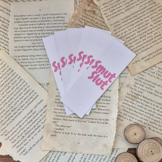 Smut slut bookmark